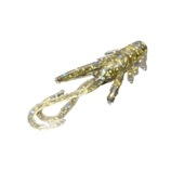 小エビワーム 4cm 同色12個セット ラメ入り 光沢 ミニエビ クルマエビ ソフトルアー 釣り具 疑似餌 アジング ヒラメ|釣り|趣味
