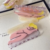 エンジェルヘアクリップ バンスクリップ 天使モチーフ レディース ヘアアクセサリー ヘア クリップ 大人 かわいい ヘアピン おしゃれ|ファッション小物|レディースファッション