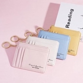 レディース カードケース ミニ コンパクト 薄型 軽い 多機能 小銭入れ付き コインケース キーホルダー付き おしゃれ|ファッション小物|レディースファッション