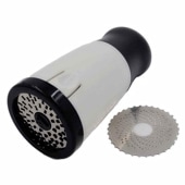 チーズおろし器 17×6×7.3cm 刃 2種類セット 持ちやすい 簡単 軽い 小型 場所を取らない チーズシュレッター チーズグラインダー 生姜 チョコレート 調理器具|日用品|インテリア・日用品