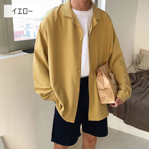 jjun専用【山と道】イエロー 長袖シャツ UNISEX L 楽天市場】アロハシャツ メンズ 長袖 ユニセックス レディース