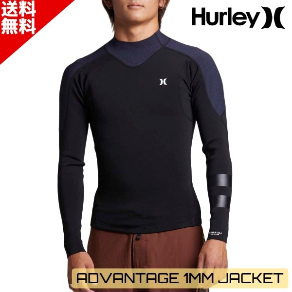 Hurley ブラック 長袖タッパー HURLEY ハーレー ADVANTAGE 1MM JACKET MZLSJK26 2026年 メンズ