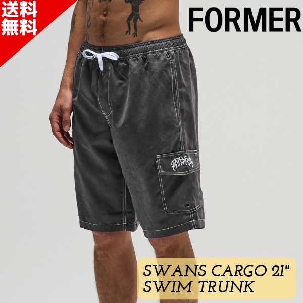 FORMER フォーマー SWANS CARGO 21” SWIM TRUNK FBO-26106 メンズ
