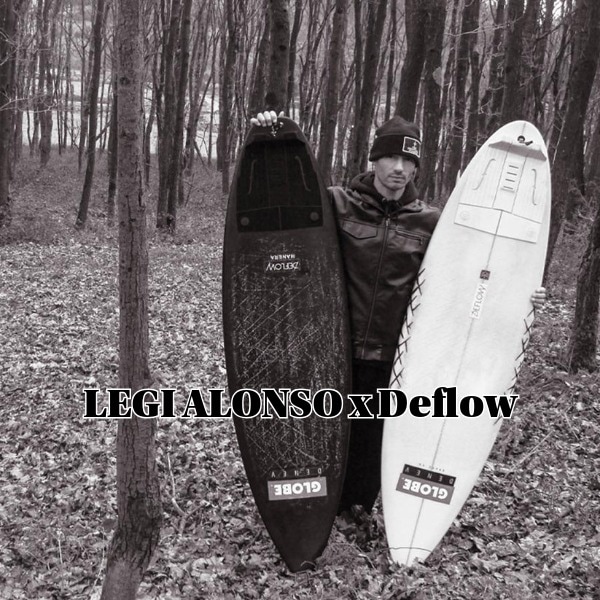 DEFLOW デフロウ デッキパッド 5ピース LEGI ALONSO PAD サーフボード
