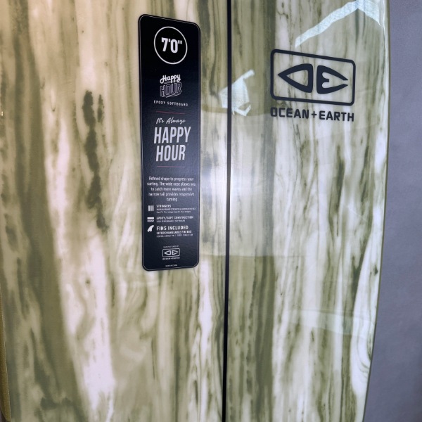 O&E オーシャンアンドアース HAPPY HOUR EPOXY-SOFT ソフトボード