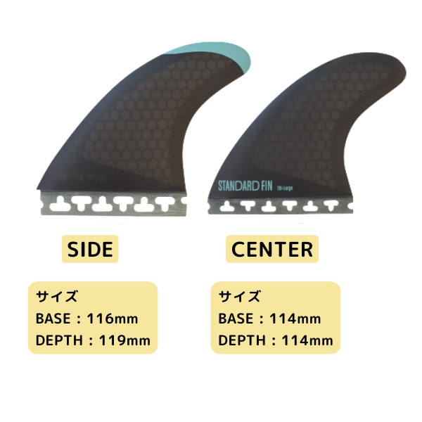 TLS ツールス FUTURE-TAB トライフィン STANDARD FIN TRI-LARGE