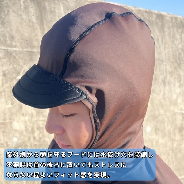 SURF8 BROWN /BLKフード付タッパー Mサイズ SURF8 BROWN /BLKフード付タッパー Mサイズ - メルカリ