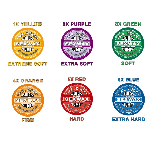 選べる サーフィン ワックス 2個 SET SEX WAX セックスワックス QUICK