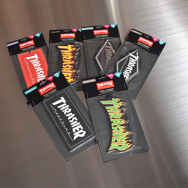 THRASHER スラッシャー エアフレッシュナー 芳香剤 吊り下げ 紙製 カー
