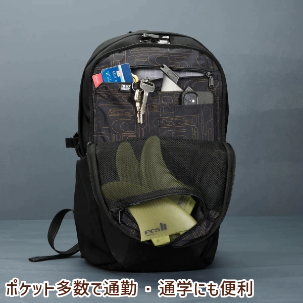 FCS X PACSAFE エフシーエス パックセーフ MISSION DAY PACK 28L