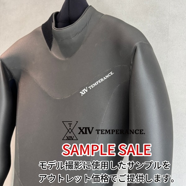 アウトレット】日本製 セミドライ バックジップ TEMPERANCE. メンズ ML