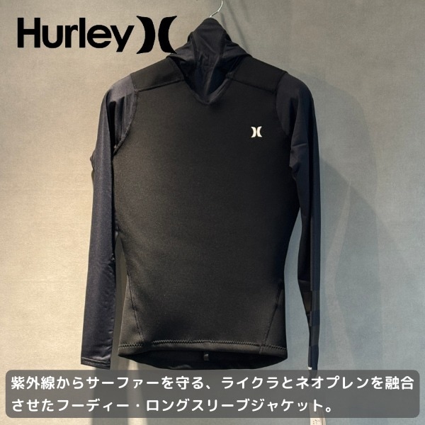 HURLEY ハーレー FUSION UV HOODY JACKET MZHJKF 2026年 紫外線対策