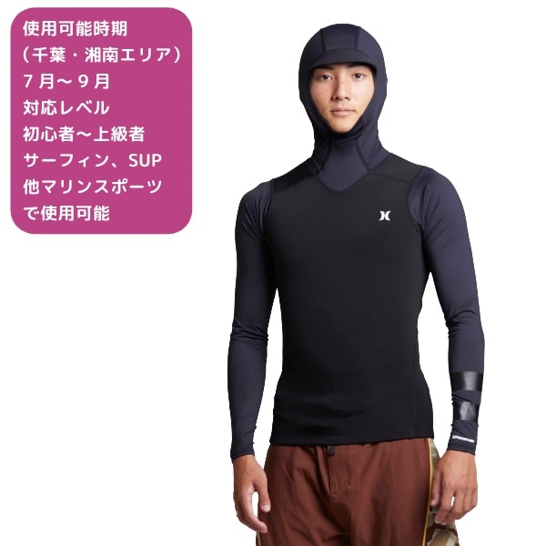 HURLEY ハーレー FUSION UV HOODY JACKET MZHJKF 2026年 紫外線対策