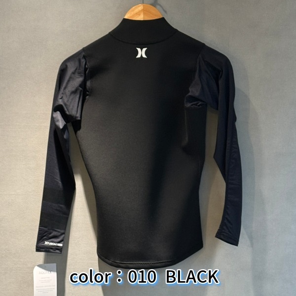 ぶ*た様 【新品同様】Hurley ハーレー　Fusion 101 ブラック タ HURLEY ハーレー FUSION UV JACKET MZJKFU 2026年 紫外線対策 メンズ