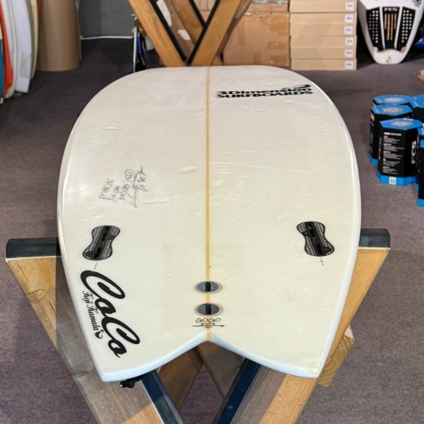 中古】3Dimension サーフボード FISHCAKE 5'9 フィッシュ ショート