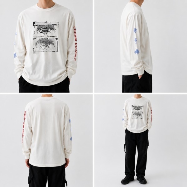 FORMER フォーマー PV LS T-SHIRT メンズ 長袖Tシャツ FTE-26217 ロンT
