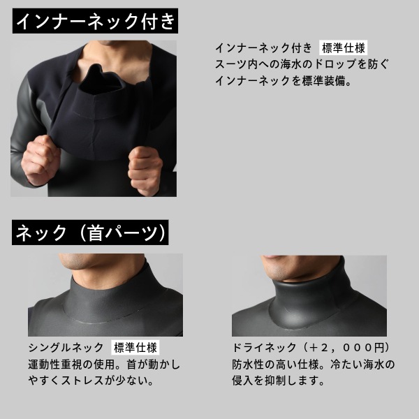 日本製 フルオーダー セミドライ チェストジップ TEMPERANCE