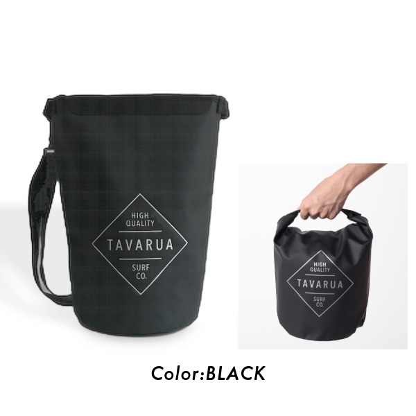 TAVARUA タバルア ソリッドカラー 10L 防水ショルダーバッグ TM3057