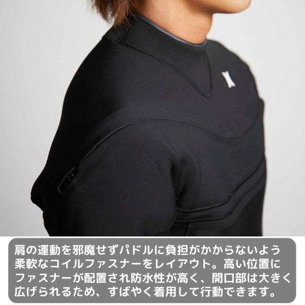 ウェットカバープレゼント中 HURLEY ハーレー メンズ セミドライ
