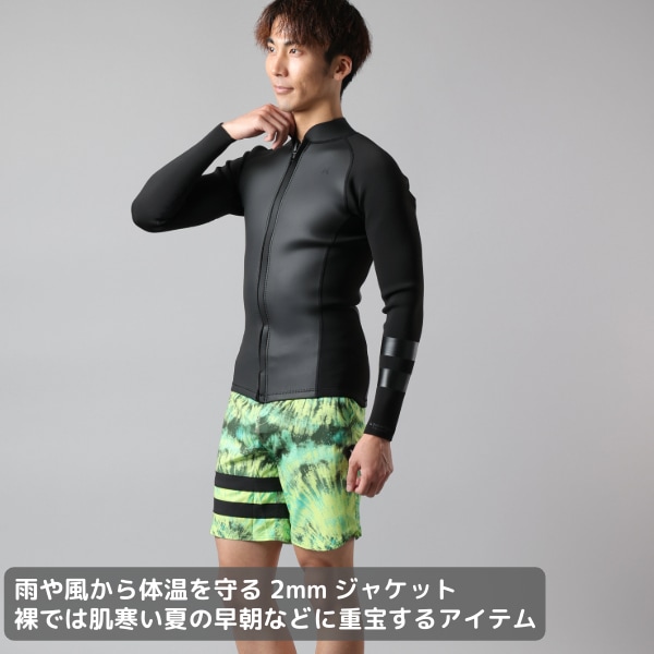 HURLEY ハーレー ADVANTAGE PLUS 2MM ZIP JACKET ロング