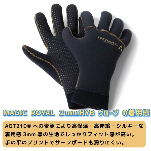 MAGIC ROYAL マジック ロイアル 2025年 HYB Glove 2.0mm 5本指