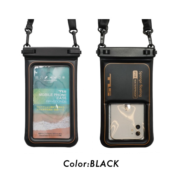 TLS 防水ケース スマホ IPX8 スマホケース 浮く フローティング MOBILE