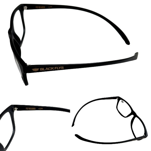 老眼鏡 BLACK FLYS ブラックフライズ FLY READER 度入り リーディング