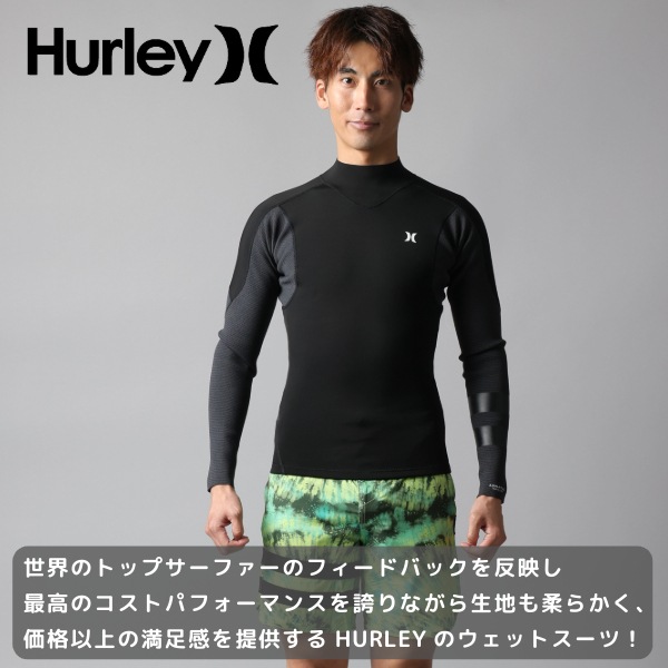 新品 ハーレー S タッパー ウェットスーツ Fusion 101 長袖 hurley ハーレー ウェットスーツ fusion 101 M L タッパー