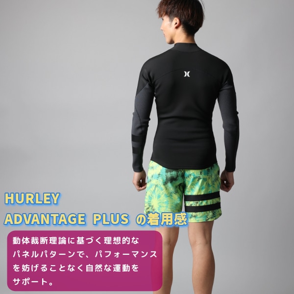 Hurley ハーレー　タッパー Lサイズ Hurley レディース ウェットスーツ 長袖 タッパー HURLEY