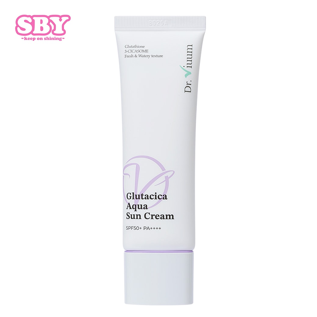 【Dr.Viuum】 GLUTACICA AQUA SUM CREAM　正規日本代理店 サンクリーム グルタシカ  ドクタービウム　24時間持続 UVカット　ブルーライトカット
