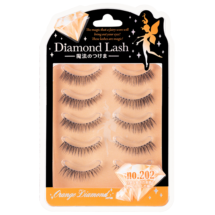 ڥɥåDiamondLash Orange Diamond series no.202ۼĹ«ǤդꤷƷ