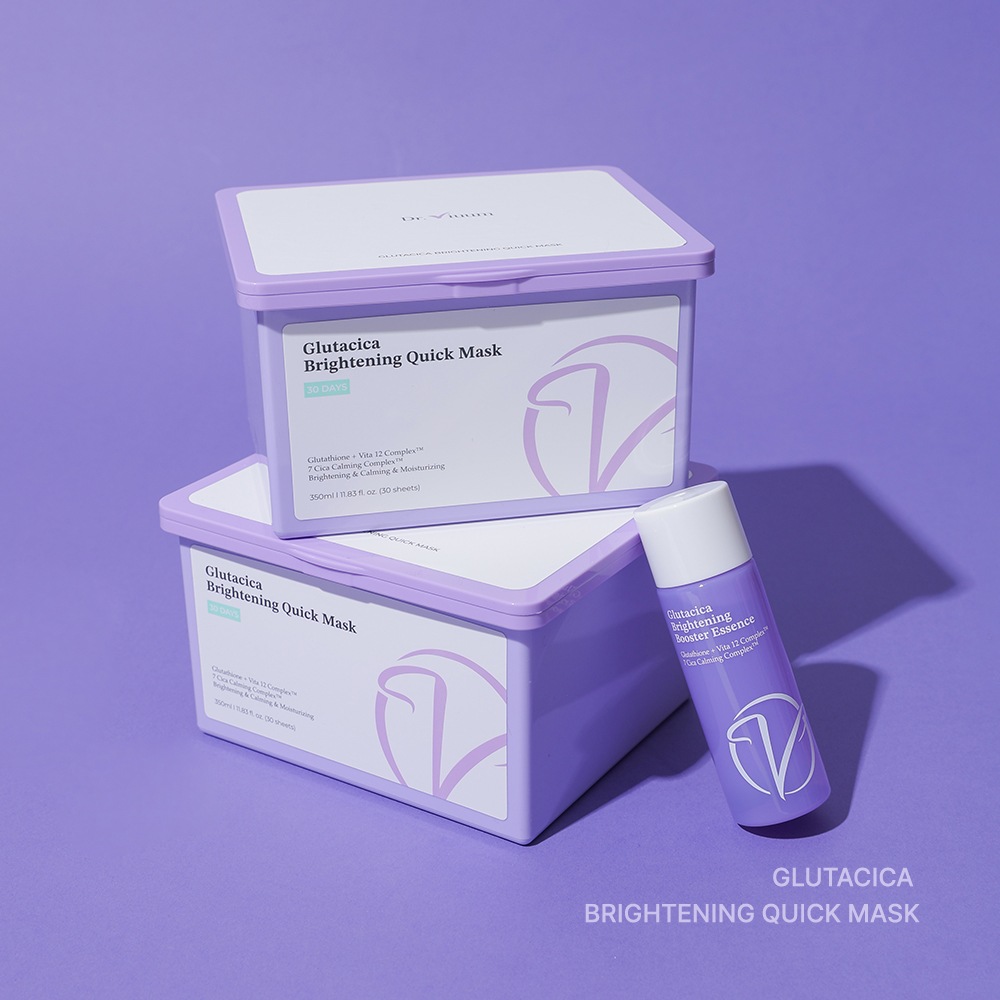 Dr.Viuum GLUTACICA BRIHTIENING QUICK MASK Ź BQޥ 륿 ֥饤ȥ˥ å ޥ ɥӥ