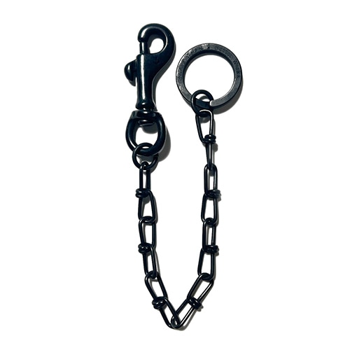 小物 Button Works Black Line 41 Wallet Chain Button Works