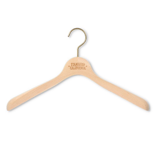 SD Wood Jacket Hanger 3P STANDARD CALIFORNIA OFFICIAL ONLINE STORE