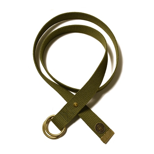Button Works "Tails You Lose Double Ring Long GI Belt