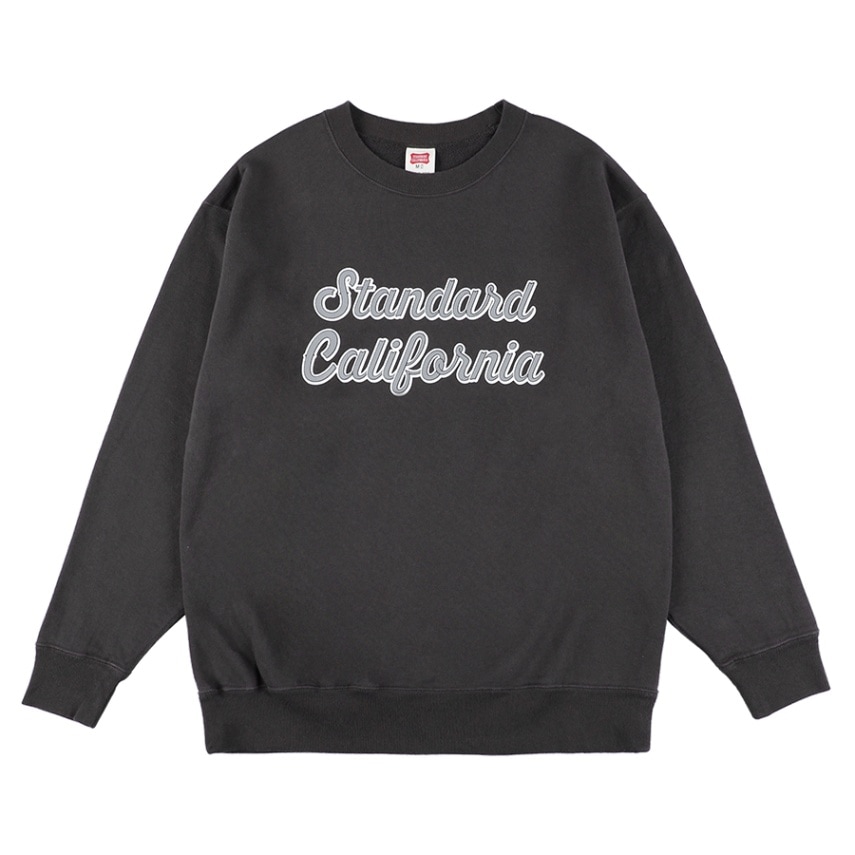 SD US Cotton Script Logo Ringer T ブラウン L SD US Cotton Script Logo Ringer T : STANDARD CALIFORNIA