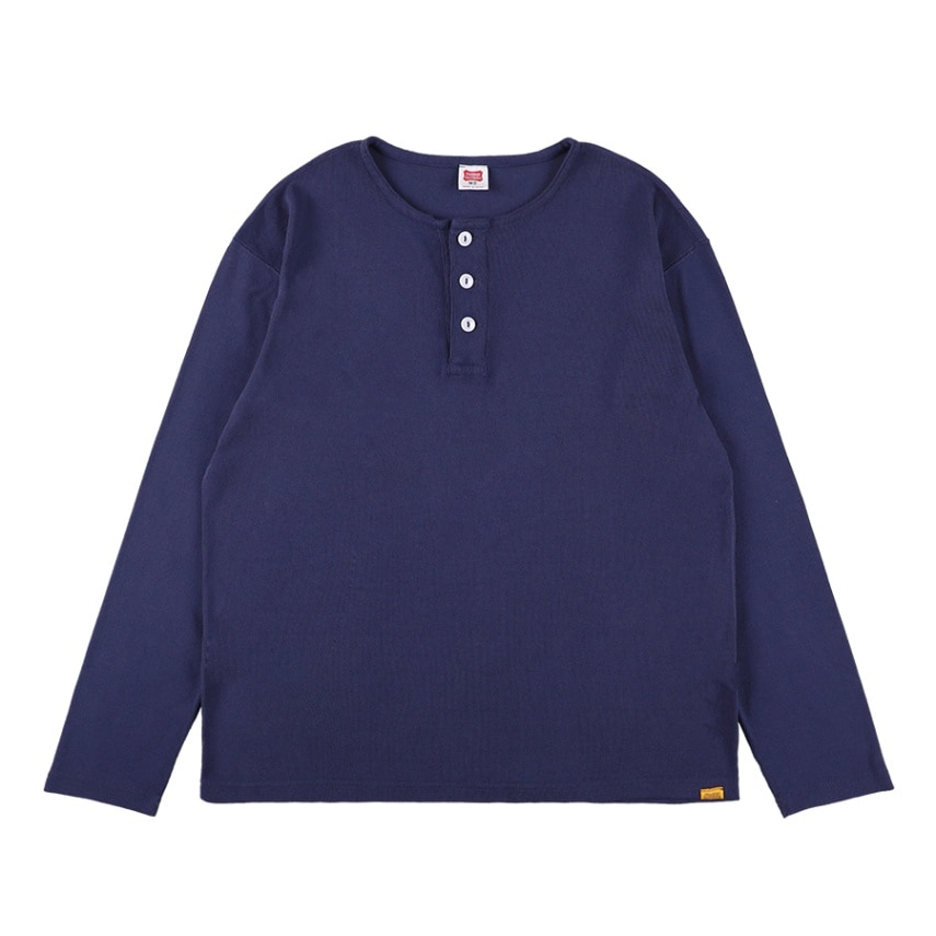 SD Heavyweight Rib Henley Long Sleeve T : STANDARD