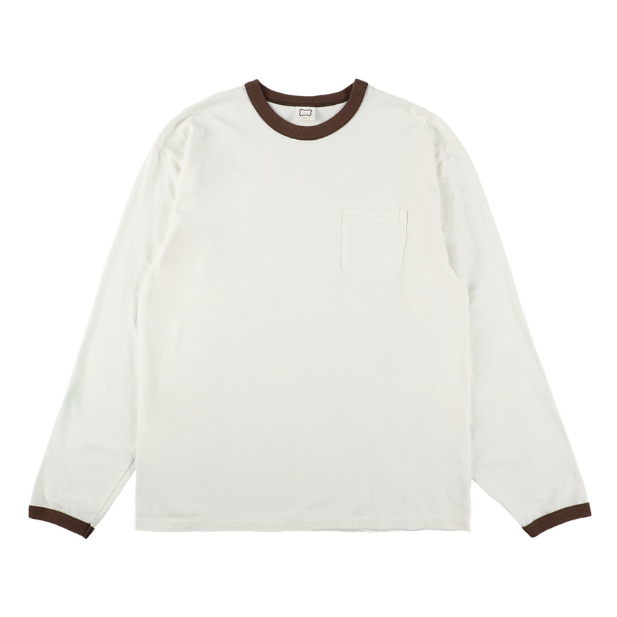 【未使用】STANDARD CALIFORNIA リンガーロンT SD US Cotton Ringer Pocket Long Sleeve T Vintage Wash : STANDARD