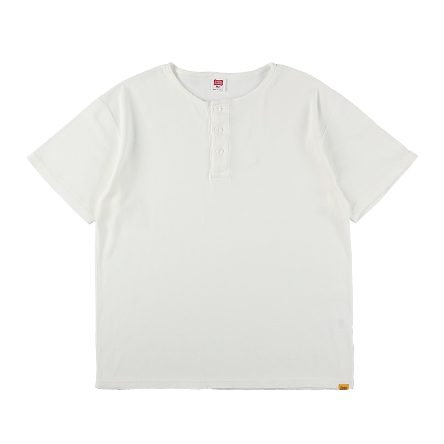 SD Heavyweight Rib Henley T : STANDARD CALIFORNIA OFFICIAL