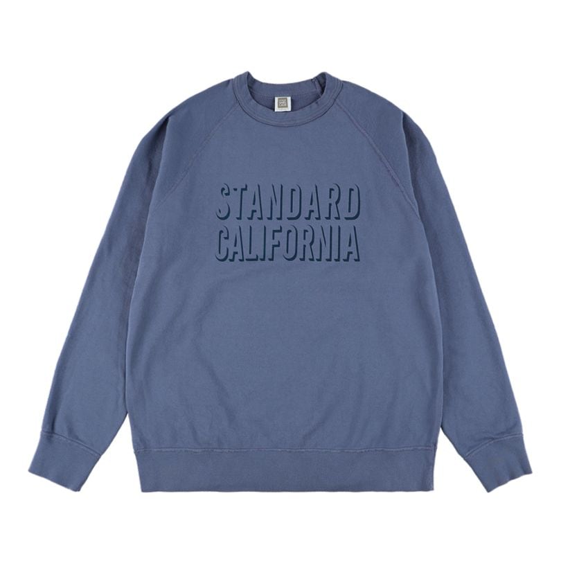 スタンドカルフォルニア SD Pima Crew Logo Sweat SD Pima Crew Logo Sweat : STANDARD CALIFORNIA OFFICIAL ONLINE STORE