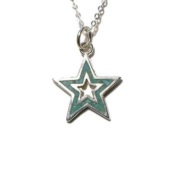 CALIFOLKS Star Donuts Inlay Necklace