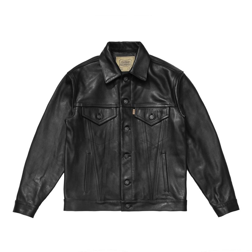 ジャケット・アウター STANDARD CALIFORNIA SD Leather Jacket SD Leather Jacket #S957 - Official Store Limited : STANDARD