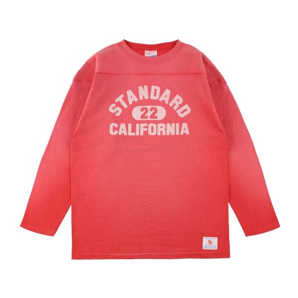 SD Heavyweight Football Logo Long Sleeve T Vintage Wash