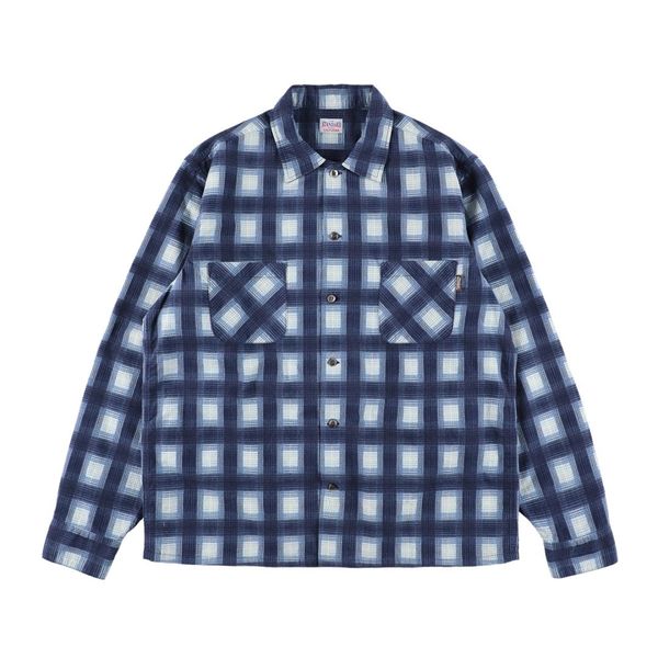 SD Print Flannel Check Shirt