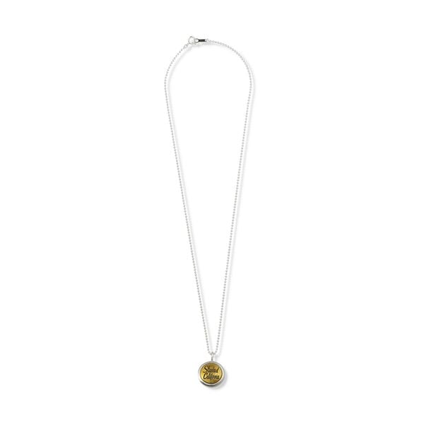 Button Works / SD 925 Silver Button Necklace