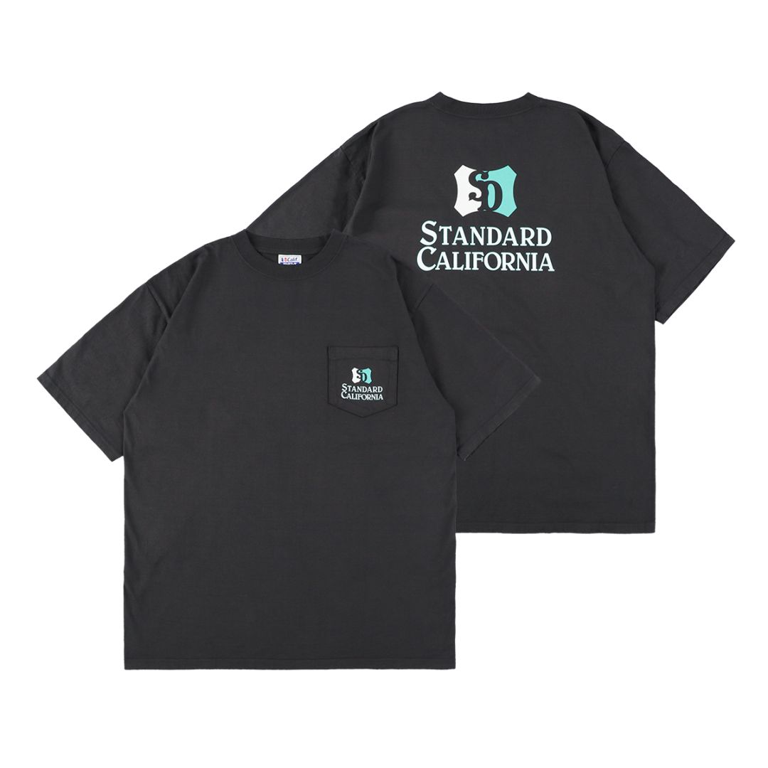 SD Heavyweight Shield Logo Pocket T : STANDARD CALIFORNIA OFFICIAL