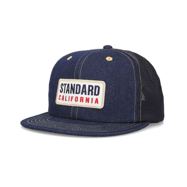 STANDARD CALIFORNIA コーデュロイキャップ ネイビー SD Corduroy Logo Baseball Cap : STANDARD CALIFORNIA OFFICIAL