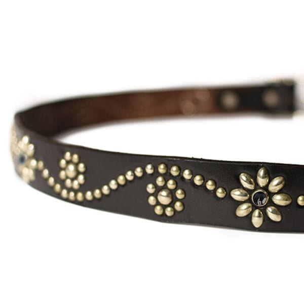 れ*ん様 HTC Rhine Stone Flower Belt 32インチ HTC Belt #SN-32 Stone 1.25 W/End : STANDARD CALIFORNIA OFFICIAL