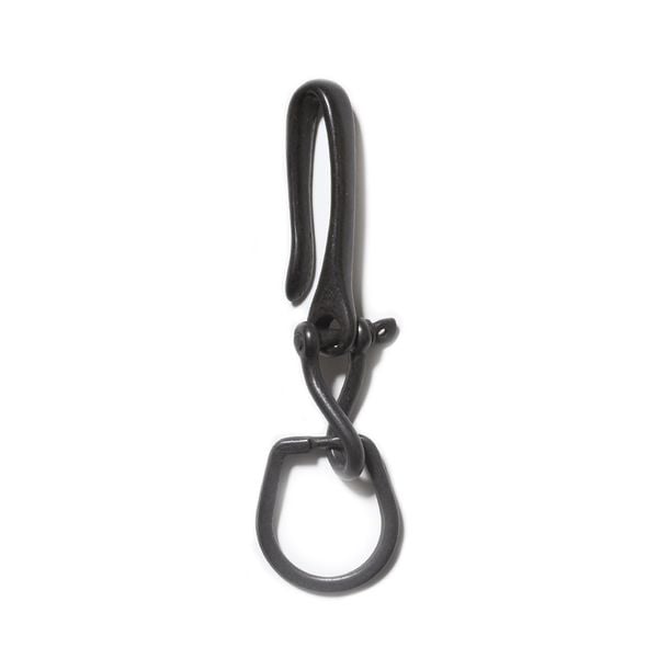 Button Works Black Line Fishhook Twist Shackle Key