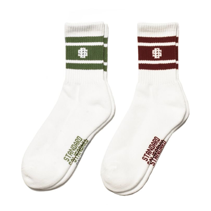 SD Sports Socks-2P : STANDARD CALIFORNIA OFFICIAL ONLINE STORE